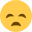 Emoticon disappointed