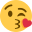 Emoticon kissing heart